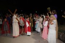 Alumnos de catequesis realizaron una gran interpretación del Vía Crucis