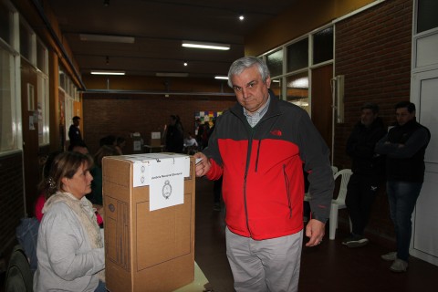 Votó Juan Miguel Nosetti en la Unidad Académica 