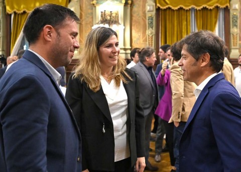 Spinolo participó de una reunión con el gobernador Kicillof