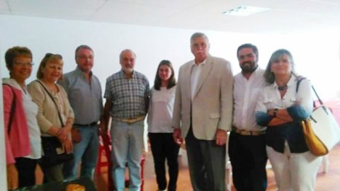 El senador Horacio López visitó Tres Lomas