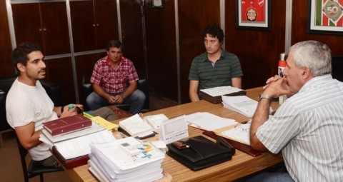 Hernández se reunió con técnicos del ministerio de Agroindustria