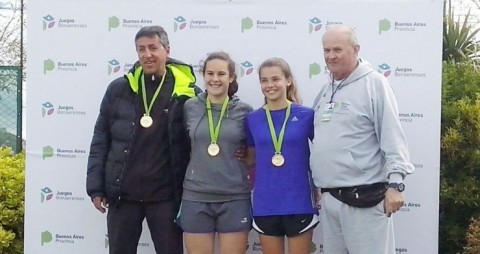 Medalla de Oro para Azul Trujillo y Delfina Escobar Solari en Tenis