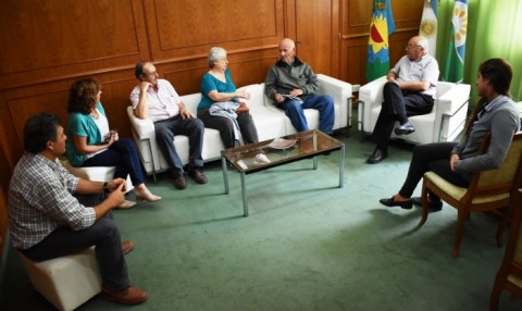 El Intendente se reunió con representantes del Centro de Jubilados