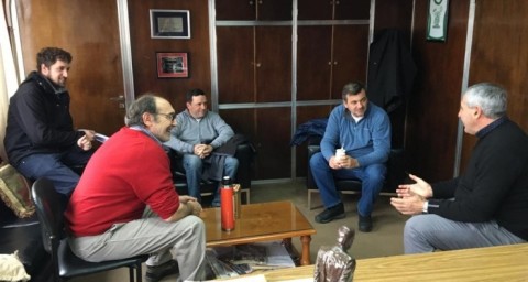El Intendente Hernández se reunió con la Asociación Rural