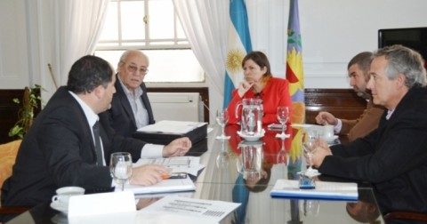 Alvarez viajó a La Plata: fue recibido por la ministra de Economía