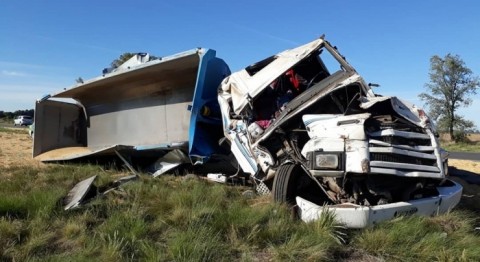 Un camionero treslomense perdió la vida en un accidente