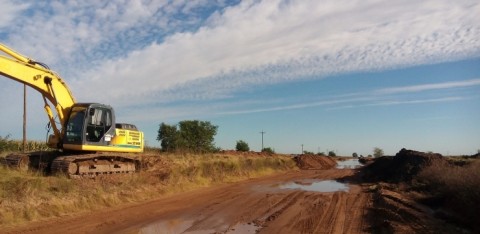 Camino Salliqueló-Carhué: Guaminí suspendió los trabajos hasta el lunes