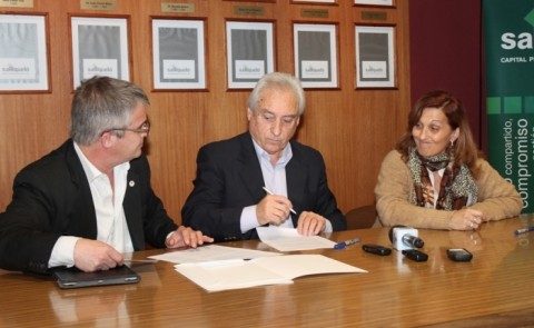 Cattáneo firmó convenios con la Universidad Provincial del Sudoeste