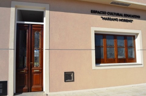 Se inaugura el "Espacio Cultural Educativo Mariano Moreno"