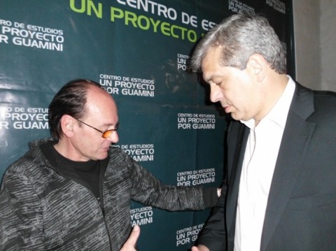 Carlos Raffino se entrevistó con el ministro Julián Domínguez en Guaminí