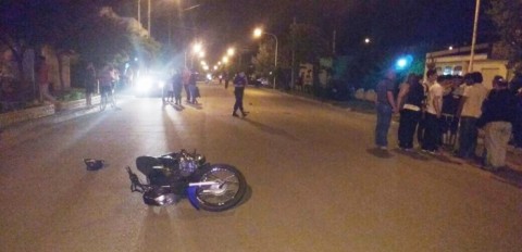 Falleció una mujer que fue atropellada por una moto