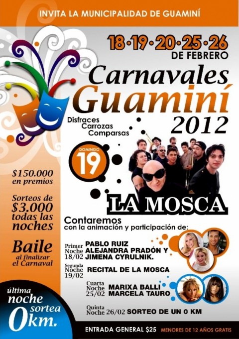 Vuelven los carnavales a Guaminí