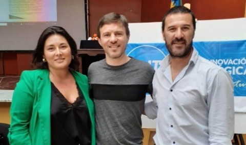 Funcionarios de Tres Lomas se reunieron con el Ministro de Producción