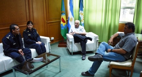 Álvarez recibió a nuevas autoridades policiales de Políticas de Género