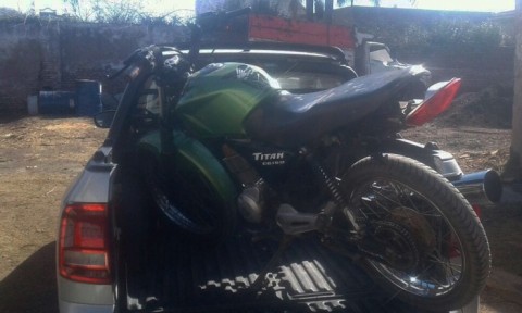 Inspectores Municipales secuestraron una Motocicleta