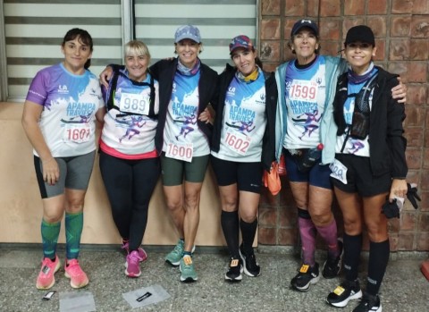 Maratonistas treslomenses participaron de “A Pampa Traviesa” 