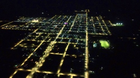 La ciudad ya cuenta con la totalidad de su alumbrado con sistema LED