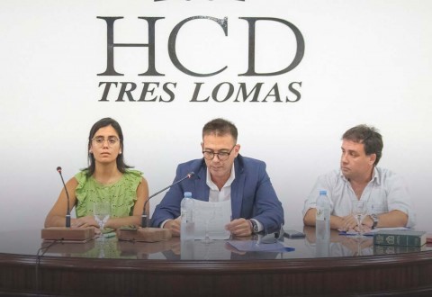 Spinolo participó de la apertura de Sesiones Ordinarias del HDC