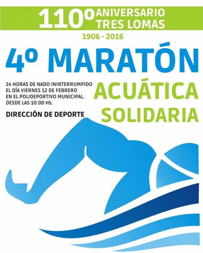 Nueva edición de la Maratón Acuática Solidaria