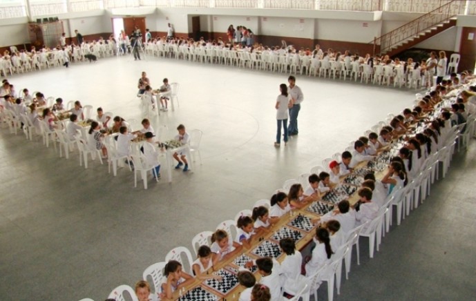 Encuentro de ajedrez de escuelas primarias