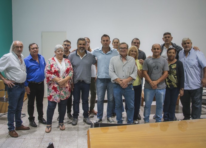 Spinolo recibió a las Federación Provincial de Trabajadores Municipales