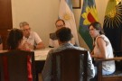 Gambier se reunió con el equipo técnico de Hidráulica de la Provincia