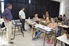 Se dictó la primera clase presencial del Profesorado de Matemática