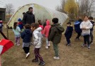 Alumnos de jardín visitaron el Vivero Municipal de Ingeniero Thompson