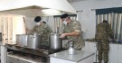 El Ejército Argentino comenzó a cocinar en Salliqueló