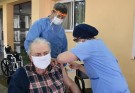 Residentes del Hogar “Papa Francisco” se vacunaron contra COVID-19