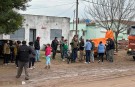 Transportistas se organizaron para celebrar el cumpleaños de un niño