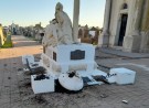 Autores desconocidos vandalizaron el cementerio