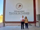 El intendente se reunió con autoridades de la UPSO en Bahía Blanca