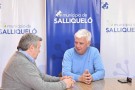 Nueva visita de Alejandro Dichiara a Salliqueló