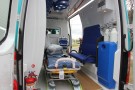 Funcionarios bonaerenses entregaron la ambulancia 0 km para Quenumá
