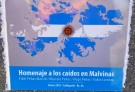 Salliquelenses realizaron un homenaje en las Islas Malvinas 