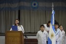 Alumnos de 4to Año realizaron la promesa de lealtad a la bandera