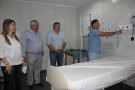 Inauguraron la obra de oxígeno central en el Hospital Municipal