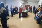 Gran cantidad de participantes en la visita guiada al Palacio Municipal