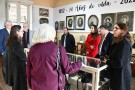 Familiares de Hugo Stroeder visitaron el Museo Municipal