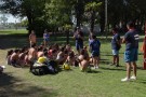 Bomberos Voluntarios participaron del cierre de la Escuela de Verano