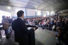 Succurro asistió a una entrega de viviendas en Tornquist