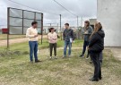 Verificaron el avance de obra de las viviendas del Plan Bonaerense 