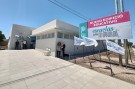 Carrera participó de la inauguración de una escuela en Coronel Suárez