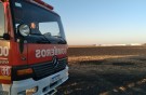 Bomberos de la zona extinguieron un incendio rural
