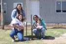 Pellegrini realizó la jornada “Nace un niño, nace un árbol”