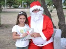 Papá Noel visitó Ingeniero Thompson