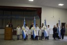 Alumnos de 4to Año realizaron la promesa de lealtad a la bandera