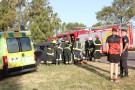 Accidente en el Acceso Centenario 