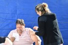 Vacunaron contra la Fiebre Hemorrágica Argentina en la Expo Rural